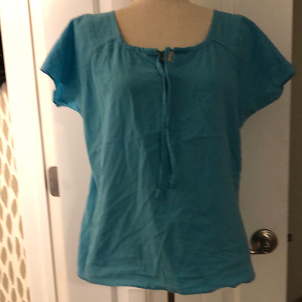 Columbia linen-like top